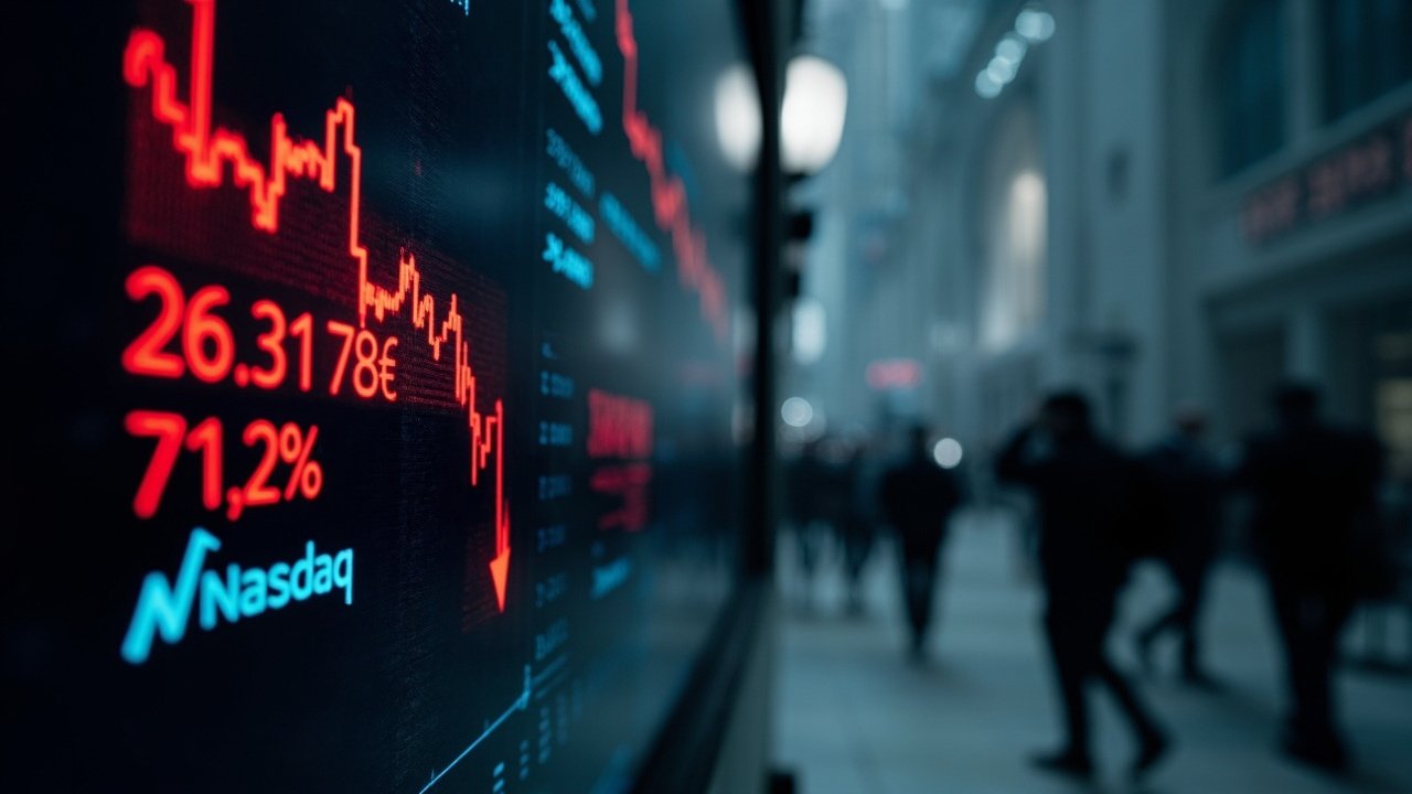 芯片板块盘中暴跌后收窄，纳指收跌0.97%